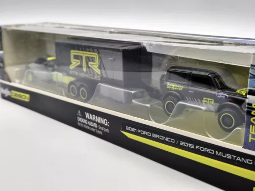 Ford Bronco (2021) és Ford Mustang GT (2015) szett -  Maisto - 1:64