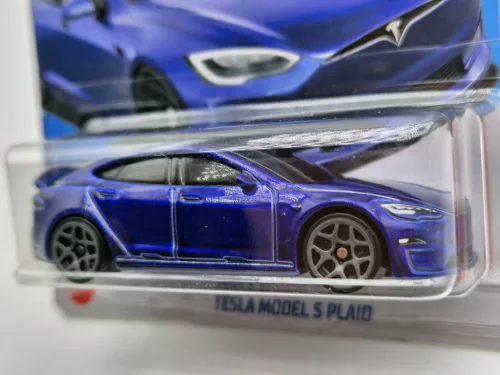 HW Tesla Model S Plaid - Quarter Mile Heroes 5/5 - 238/250 -  Hot Wheels - 1:64