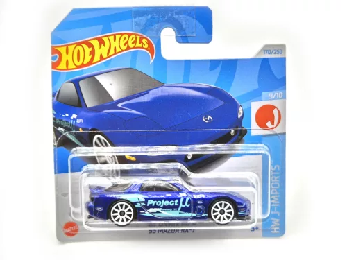 HW Mazda RX-7 (1995) - HW J-Imports 9/10 - 170/250 -  Hot Wheels - 1:64