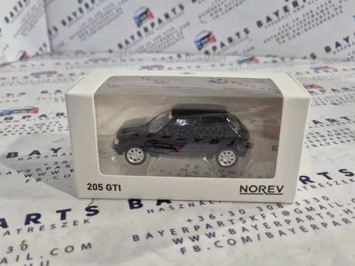 Peugeot 205 GTI 1.9 (1988) - fekete -  Norev - 1:54