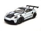 Porsche 911 992 GT3 RS Coupe (2022) - ezüst-fekete -  Norev - 1:43