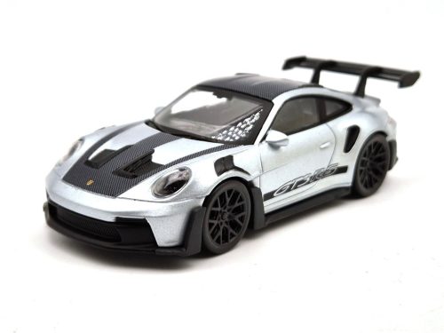 Porsche 911 992 GT3 RS Coupe (2022) - ezüst-fekete -  Norev - 1:43