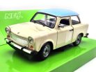 Trabant 601 -  Welly - bézs - kék 1:24