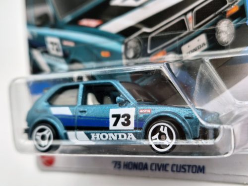 HW Honda Civic Custom (1973) - Compact King 4/5 - 90/250 -  Hot Wheels - 1:64