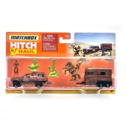   Matchbox Hitch and Haul - Jeep Wagoneer (1988) - MBX Pony Trailer -  Matchbox - 1:64