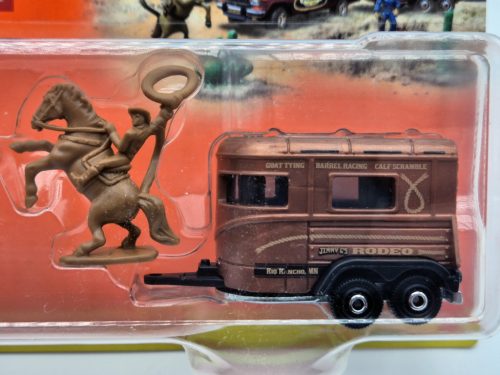 Matchbox Hitch and Haul - Jeep Wagoneer (1988) - MBX Pony Trailer -  Matchbox - 1:64