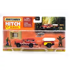   Matchbox Hitch and Haul - Jeep Wagoneer (1988) - Trailer Trawler -  Matchbox - 1:64