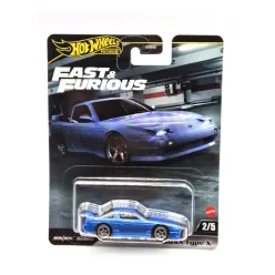   Hot Wheels Premium Fast and Furious - Halálos iramban 2/5 - Nissan 180SX Type X (1996) -  Hot Wheels - 1:64
