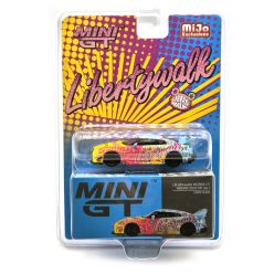  Mijo Exclusive - LB-Silhouette Works GT - Nissan 35GT-RR Ver.1 - LBWK KUMA #742 -  Mini GT - 1:64