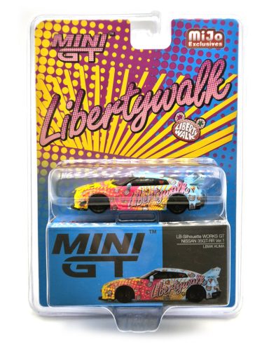 Mijo Exclusive - LB-Silhouette Works GT - Nissan 35GT-RR Ver.1 - LBWK KUMA #742 -  Mini GT - 1:64
