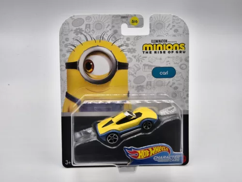 Hot Wheels Minyonok - Minions - Gru - Carl -  Hot Wheels - 1:64