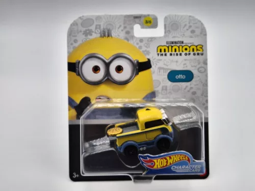 Hot Wheels Minyonok - Minions - Gru - Otto -  Hot Wheels - 1:64