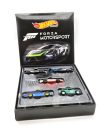 Hot Wheels Premium - Forza Motorsport - 5 darabos díszdobozos szett - Lamborghini Gallardo LP570 - 2016 Ford GT Race - Porsche 911 GT3 RS - Nissan Silvia S15 - Morris Mini -  Hot Wheels - 1:64