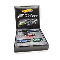   Hot Wheels Premium - Forza Motorsport - 5 darabos díszdobozos szett - Lamborghini Gallardo LP570 - 2016 Ford GT Race - Porsche 911 GT3 RS - Nissan Silvia S15 - Morris Mini -  Hot Wheels - 1:64
