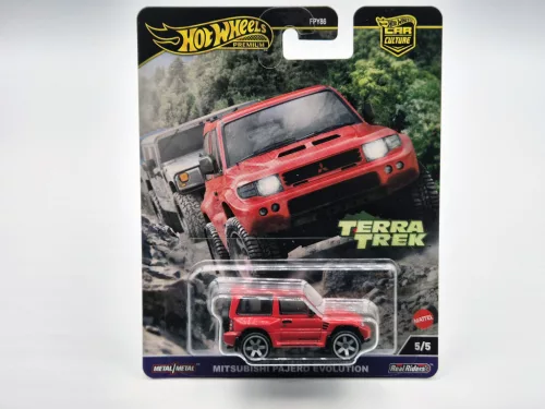 Hot Wheels Premium - Car Culture Terra Trek - Mitsubishi Pajero Evolution -  Hot Wheels - 1:64