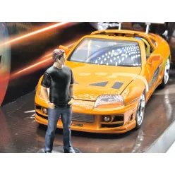   Toyota Supra (1995) - Fast and Furious - Halálos Iramban - Brian figurával -  Jada - 1:24