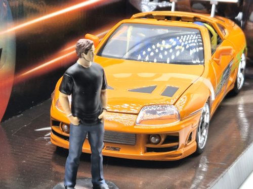 Toyota Supra (1995) - Fast and Furious - Halálos Iramban - Brian figurával -  Jada - 1:24