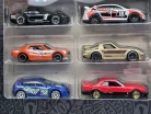 Hot Wheels Japan Theme - 6 darabos szett díszdobozban - Custom Datsun 240Z - 2018 Honda Civic Type R - 1970 Toyota Celica - Mazda RX-7 - Subaru WRX STi0 - 1982 Nissan Skyline R30 -  Hot Wheels - 1:64