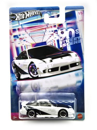 Hot Wheels - 90s Street Scene - Nissan 180SX Type X -  Hot Wheels - 1:64