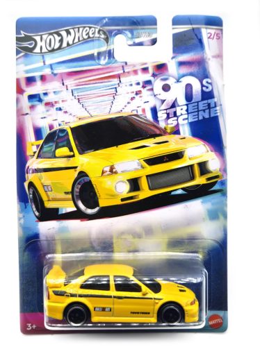 Hot Wheels - 90s Street Scene - Mitsubishi Lancer VI -  Hot Wheels - 1:64