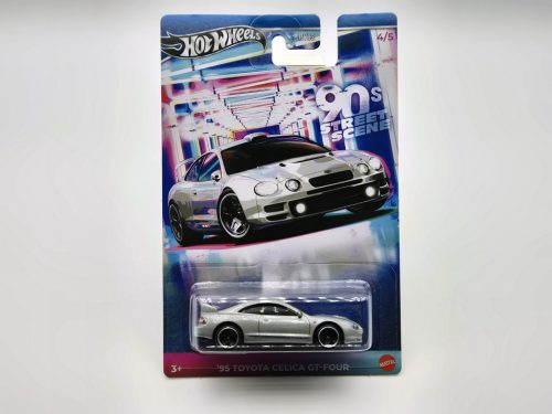 Hot Wheels - 90s Street Scene - 1995 Toyota Celica GT-Four -  Hot Wheels - 1:64
