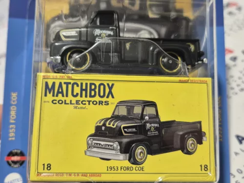 Matchbox Collectors - 1953 Ford Coe - fekete -  Matchbox - 1:64
