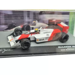   McLaren MP4/4 F1 #12 (1988) - San Marino GP - Ayrton Senna - PILÓTÁVAL -  Edicola - 1:43