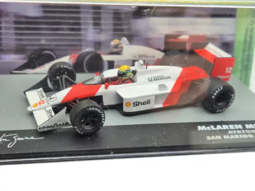 McLaren MP4/4 F1 #12 (1988) - San Marino GP - Ayrton Senna - PILÓTÁVAL -  Edicola - 1:43