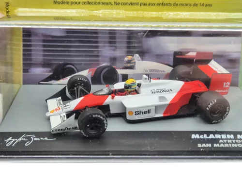 McLaren MP4/4 F1 #12 (1988) - San Marino GP - Ayrton Senna - PILÓTÁVAL -  Edicola - 1:43