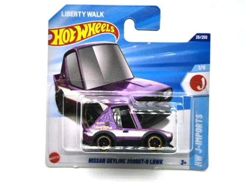 HW Nissan Skyline 2000GT-R LBWK - HW J-Imports 1/5 - 26/250 -  Hot Wheels - 1:64