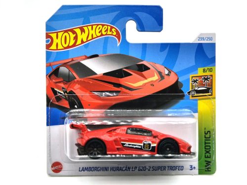 HW Lamborghini Huracán LP 620-2 Super Trofeo - HW Exotics 8/10 - 239/250 -  Hot Wheels - 1:64