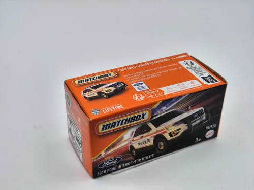 Ford Interceptor Utility (2016) - 96/125 -  Matchbox - 1:64