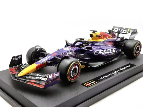 Red Bull RB19 F1 #1 (2023) - Las Vegas - Max Verstappen - PILÓTÁVAL -  Bburago - 1:18
