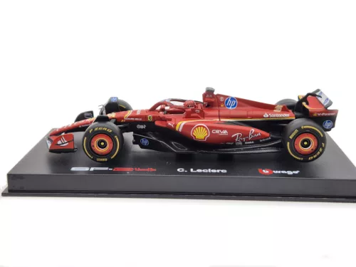 Ferrari SF-24 Team Scuderia F1 #16 (2024) - Imola - Charles Leclerc - PILÓTÁVAL -  Bburago - 1:43