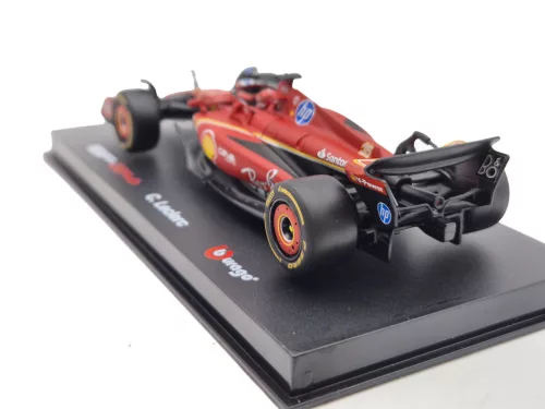 Ferrari SF-24 Team Scuderia F1 #16 (2024) - Imola - Charles Leclerc - PILÓTÁVAL -  Bburago - 1:43