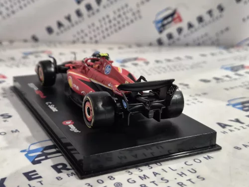 Ferrari SF-24 Team Scuderia F1 #55 (2024) - Imola - Carlos Sainz - PILÓTÁVAL -  Bburago - 1:43