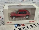 Peugeot 205 GTI 1.9 (1988) - piros -  Norev - 1:54
