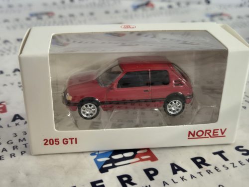 Peugeot 205 GTI 1.9 (1988) - piros -  Norev - 1:54