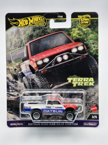 Hot Wheels Premium - Car Culture Terra Trek - Datsun King Cab Baja Custom -  Hot Wheels - 1:64