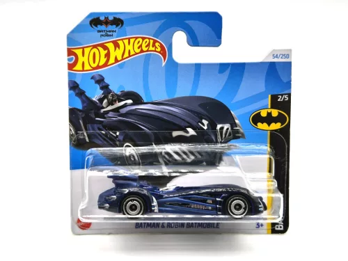 Hot Wheels Batman & Robin Batmobile - Batman 2/5 - 54/250 -  Hot Wheels - 1:64