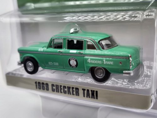 Checker Motors Marathon A11 Staten Island New York Taxi (1969) -  Greenlight - 1:64