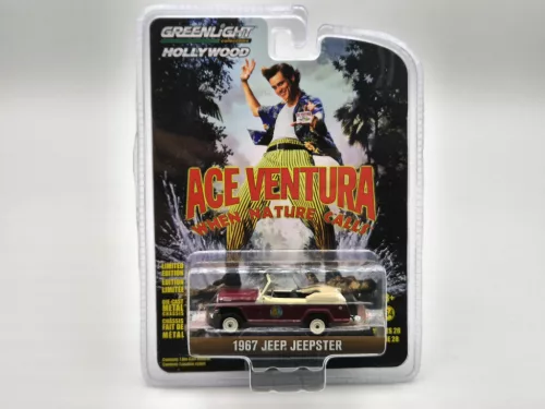 Jeep Jeepster  (1967) - Ace Ventura -  Greenlight - 1:64