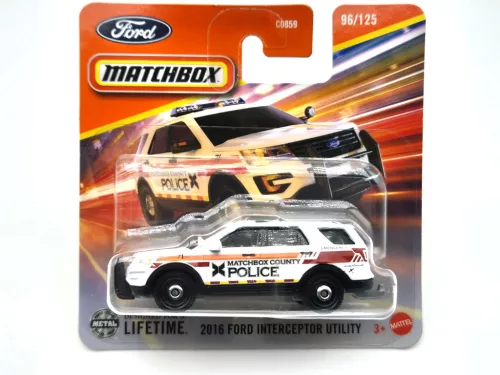 Ford Interceptor Utility (2016) - 96/125 - bliszteres -  Matchbox - 1:64
