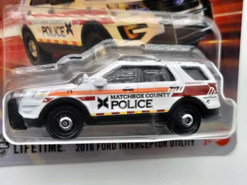 Ford Interceptor Utility (2016) - 96/125 - bliszteres -  Matchbox - 1:64