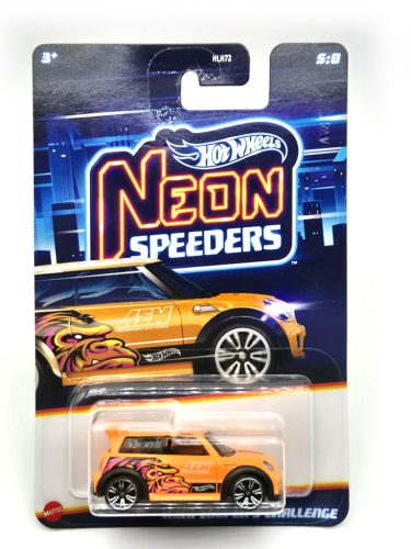 Hot Wheels Mini Cooper S Challenge - Neon Speeders -  Hot Wheels - 1:64