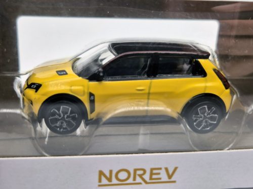 Renault R5 E-tech (2024) -  Norev - sárga - 1:64