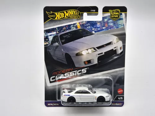 Hot Wheels Premium - Car Culture - Modern Classics - Nissan Skyline GT-R (BCNR33) -  Hot Wheels - 1:64