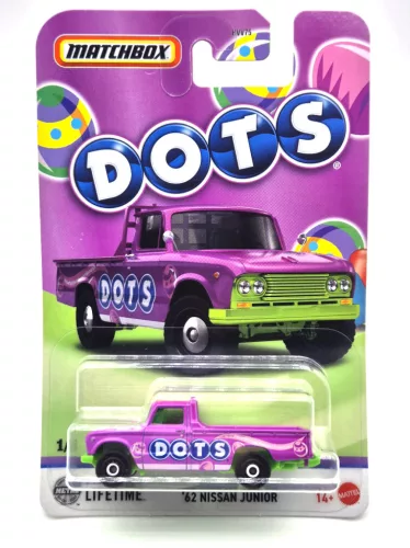 Matchbox Candy - '62 Nissan Junior - 1/6 - hosszú kártyás -  Matchbox - 1:64
