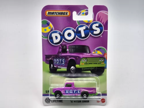 Matchbox Candy - '62 Nissan Junior - 1/6 - hosszú kártyás -  Matchbox - 1:64