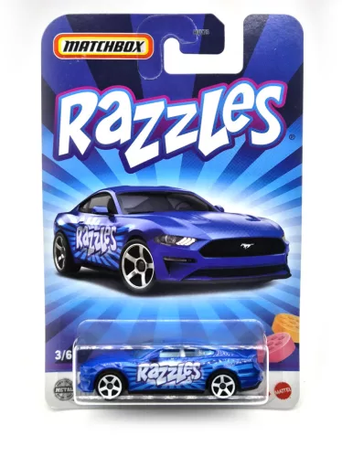 Matchbox Candy - '19 Ford Mustang Coupe - 3/6 - hosszú kártyás -  Matchbox - 1:64